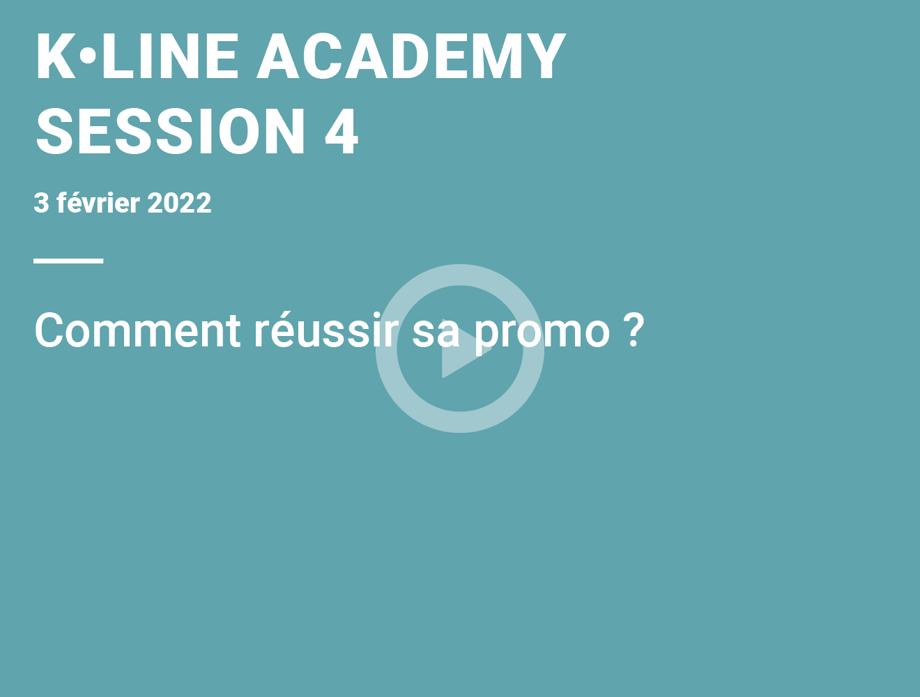 Comment réussir sa promo
